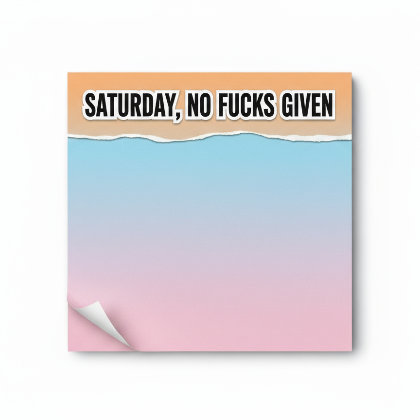 The "Fuck This Week" Sticky Notes Set