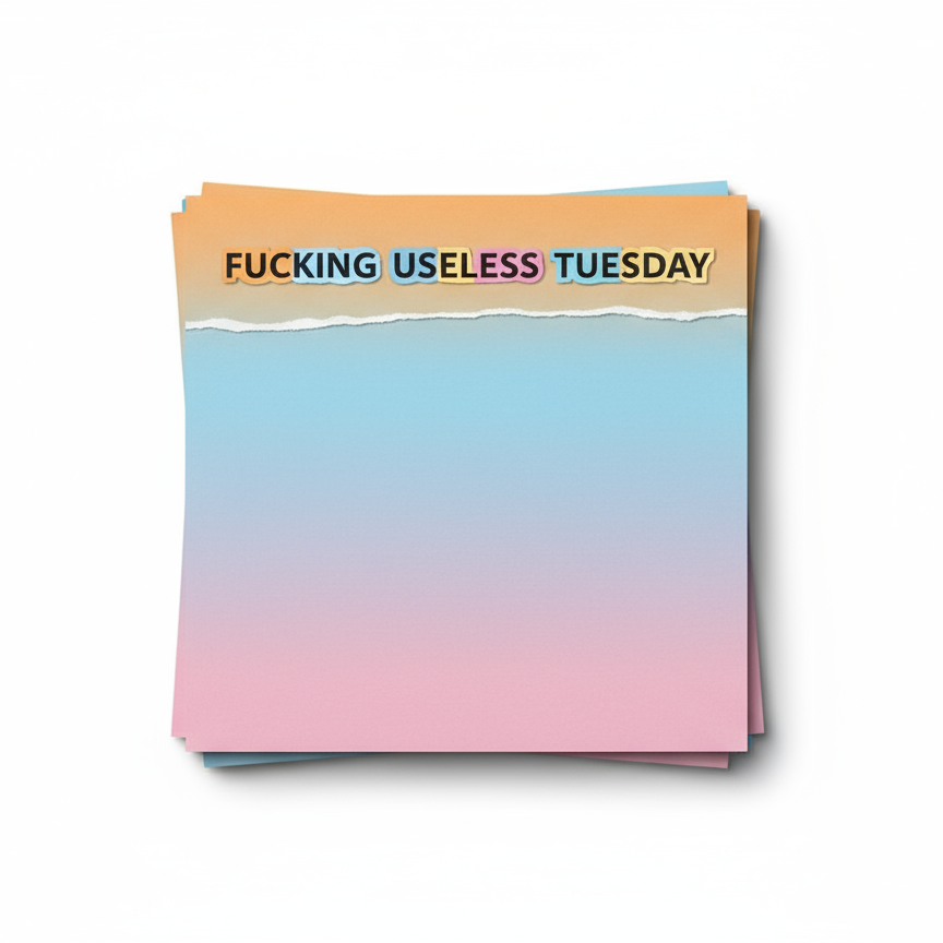 The "Fuck This Week" Sticky Notes Set