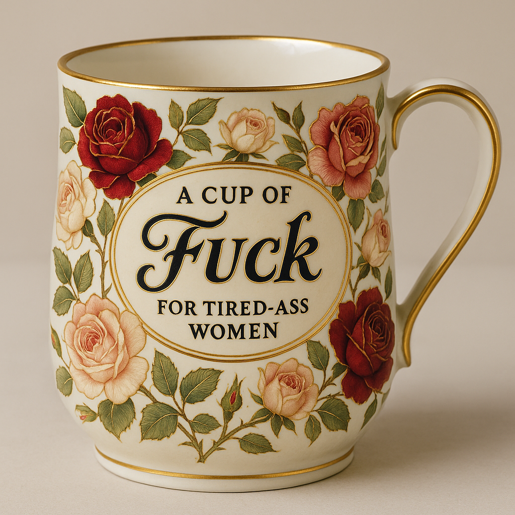 Fuck It Mug for Tired-Ass Women