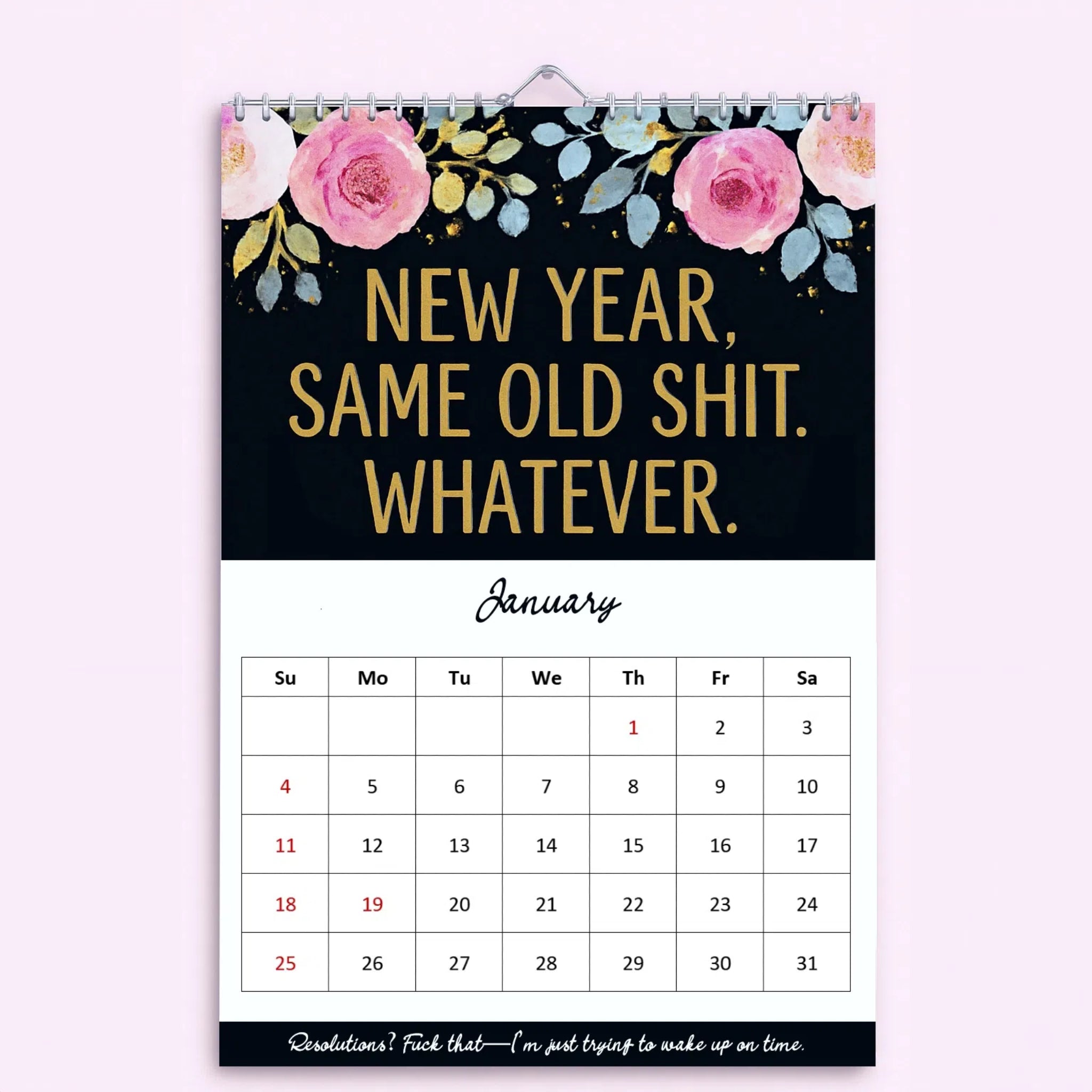 Fuck It Again – 2026 Calendar For Women Who’ve Had Enough